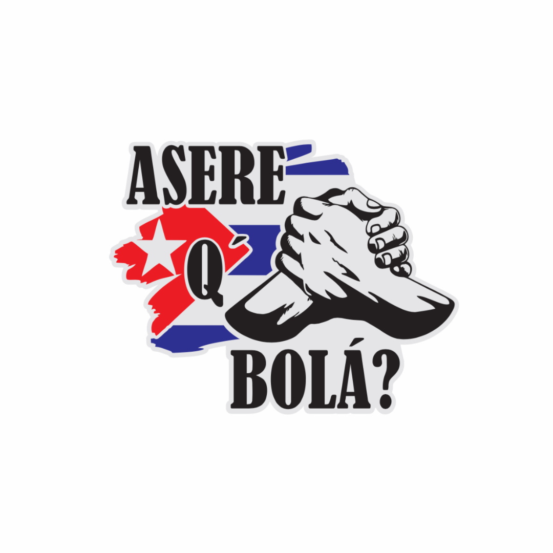 Asere Q Bolá? –Sticker De Orgullo Cubano